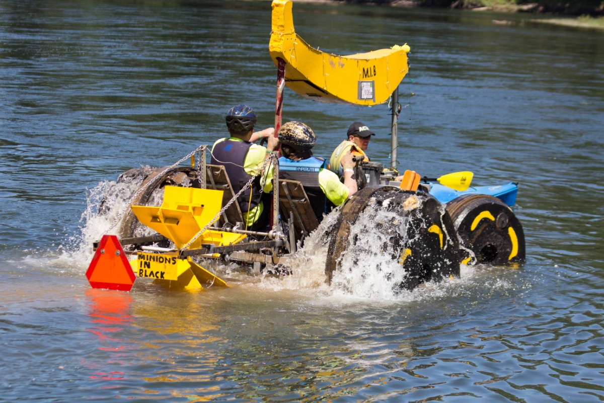 Graand Kinetic Racer, da Vinci Days Festival, Corvallis, Oregon