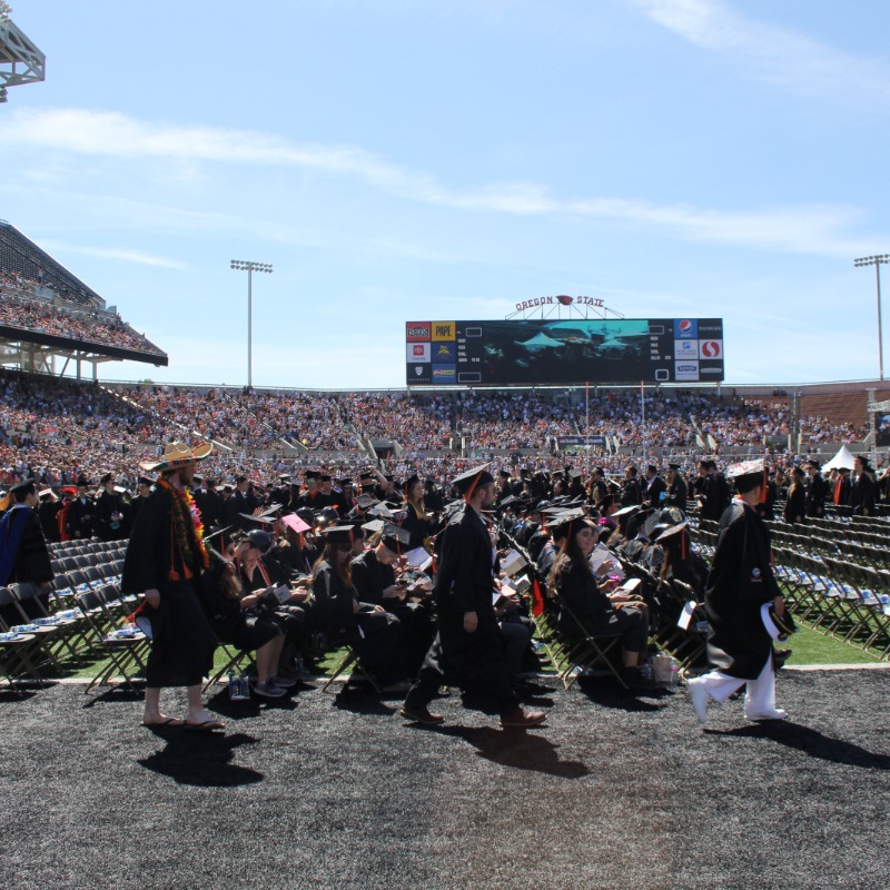 Oregon State University, Corvallis, Oregon - Class of 2019 Graduation, courtesy of OSU