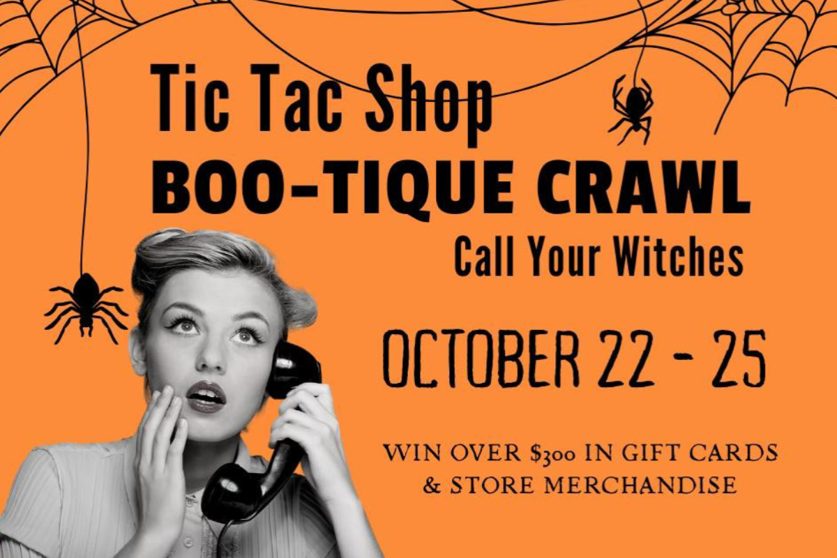 Tic-Tac Shop Boo-tique Crawl, Corvallis, Oregon