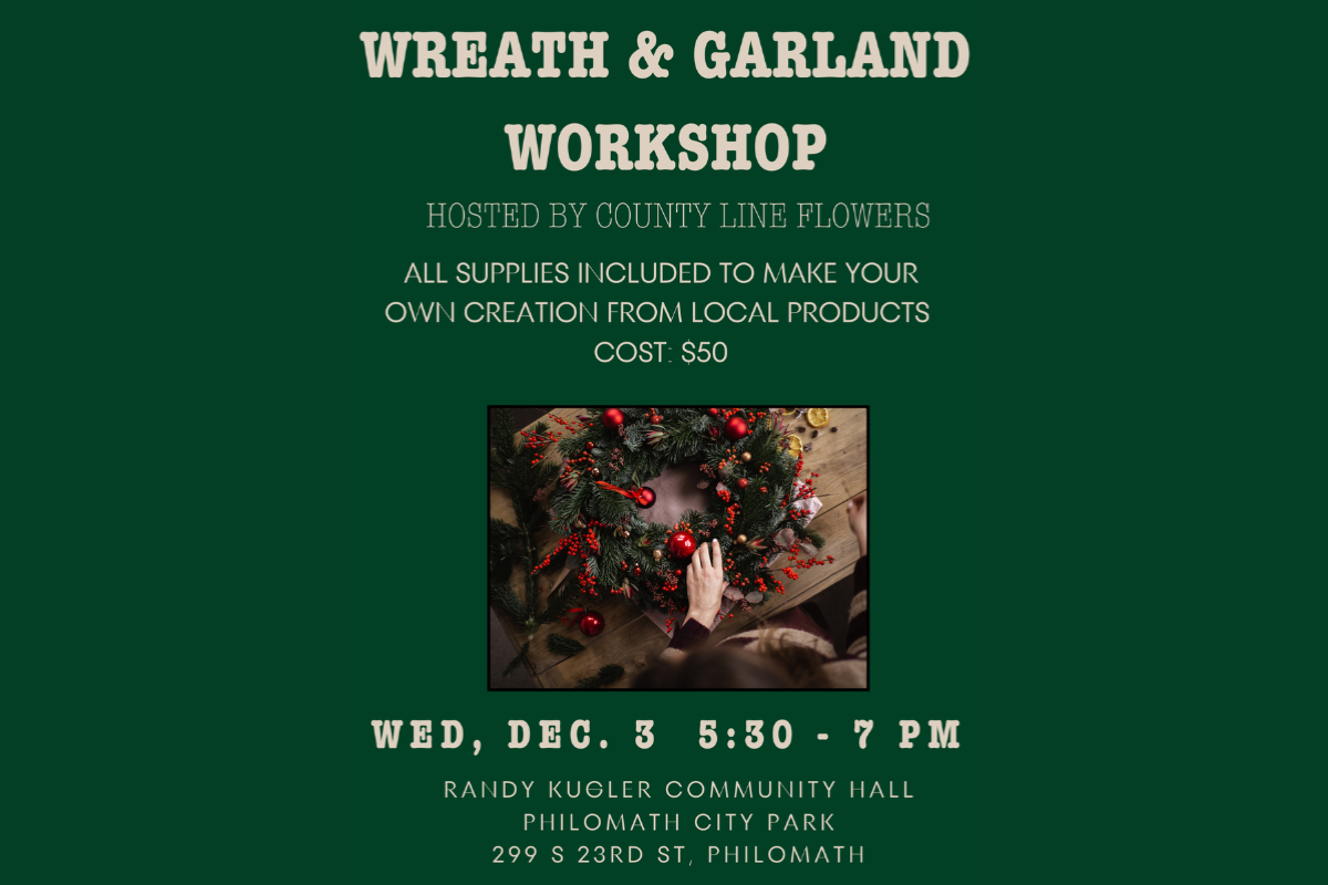 Evergreen Wreath and Garland Workshop