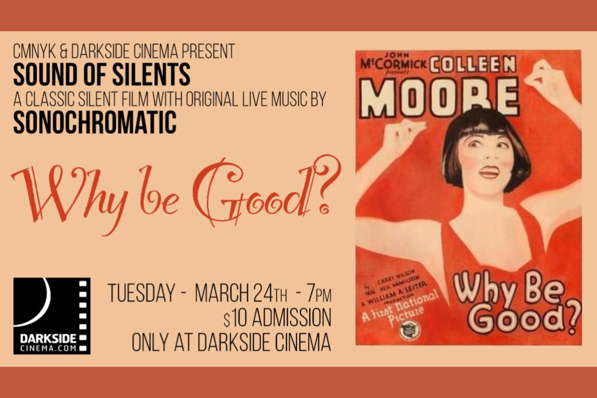 Sound of Silents Event Poster, Darkside Cinemas 