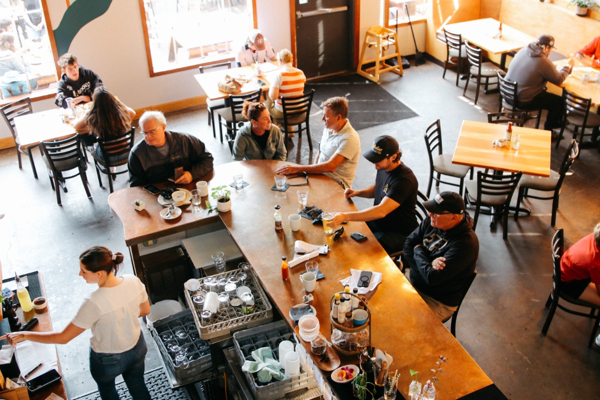 Interior of Odd Bird Cafe, photo from Odd Bird Cafe