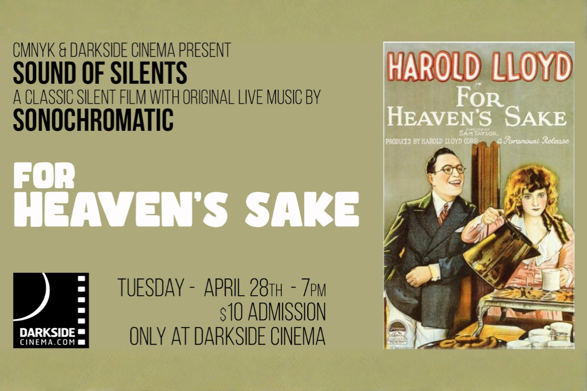 For Heaven's Sake movie poster, from Darkside Cinema