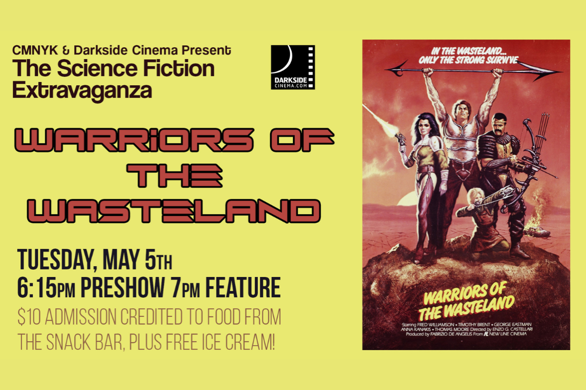 Warriors of the Wasteland Movie Poster, from Darkside Cinema