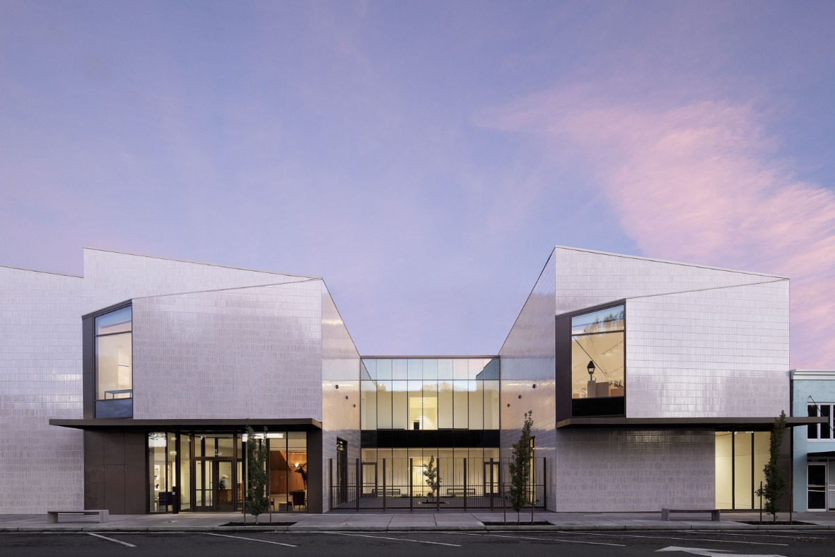 Exterior of Corvallis Museum, photo courtesy Corvallis Museum