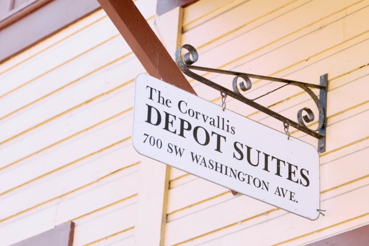 Corvallis Depot Suites, photo credit Visit Corvallis