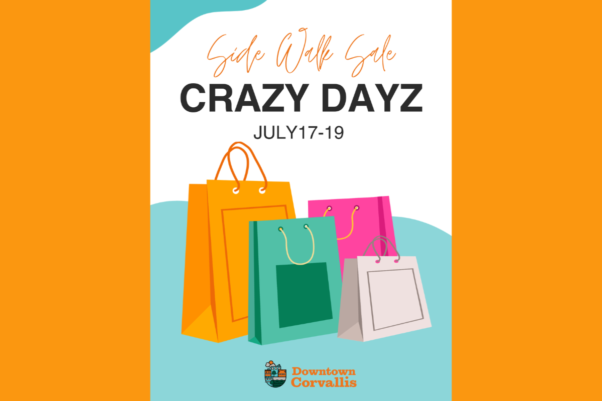 Crazy Dayz Sidewalk Sale, poster from DCO