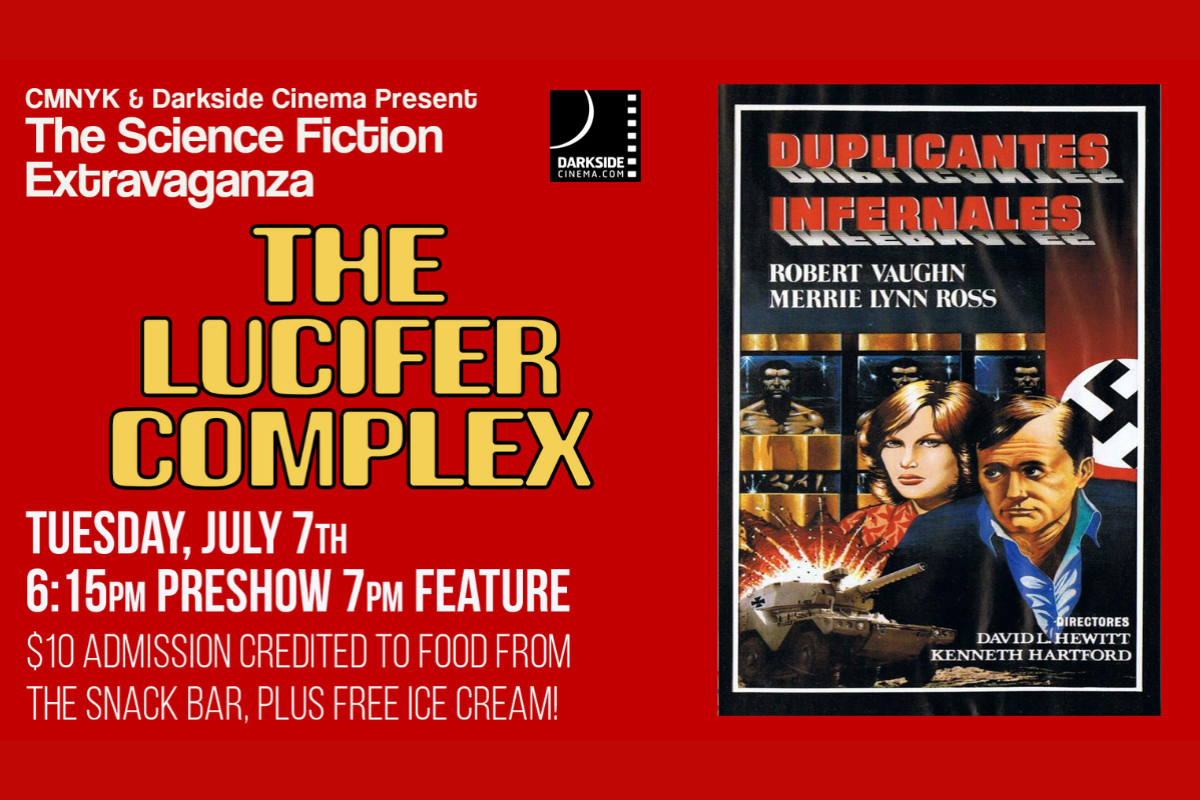 The Lucifer Complex, poster from Darkside Cinema