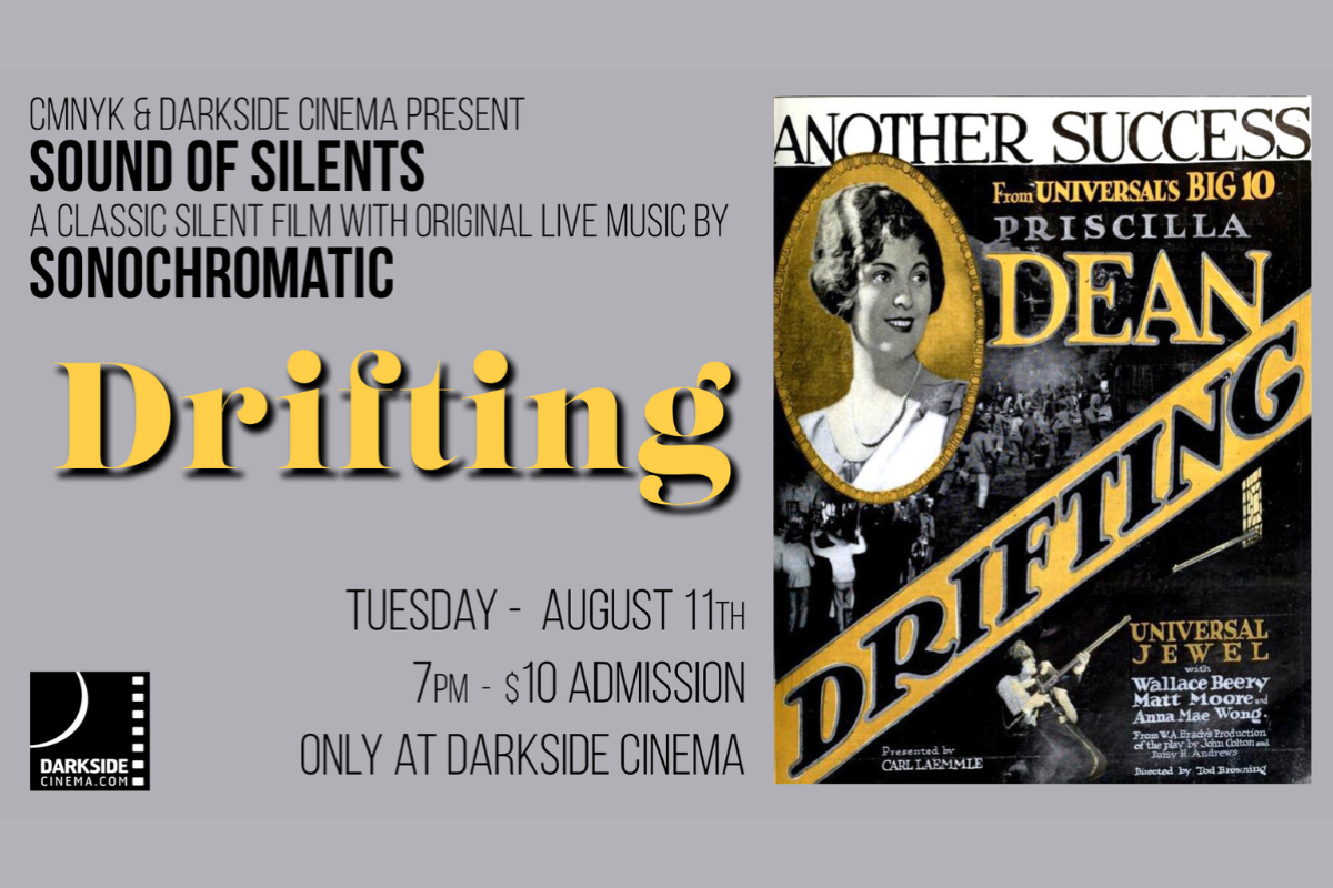 Drifting movie poster, poster credit Darkside Cinema