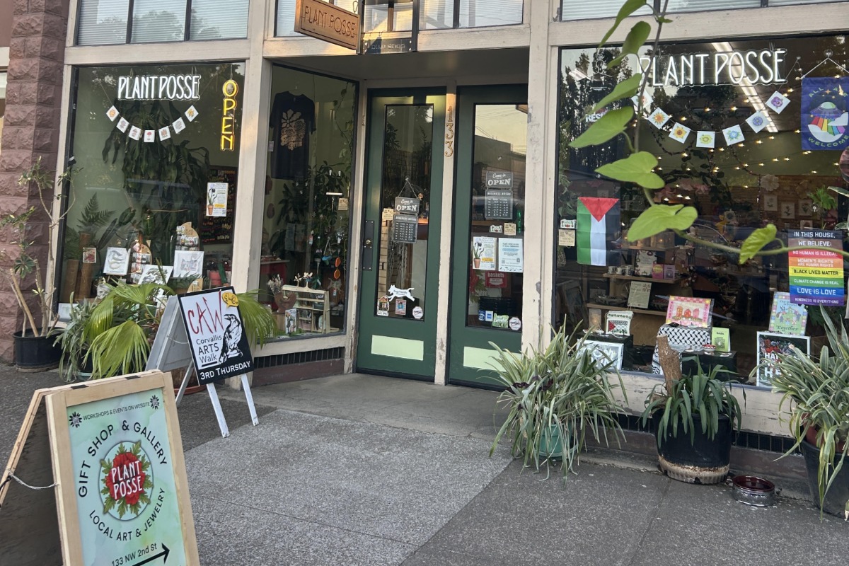 Outside of Plant Posse, photo courtesy Britt West Outside of Plant Posse, photo courtesy Britt West