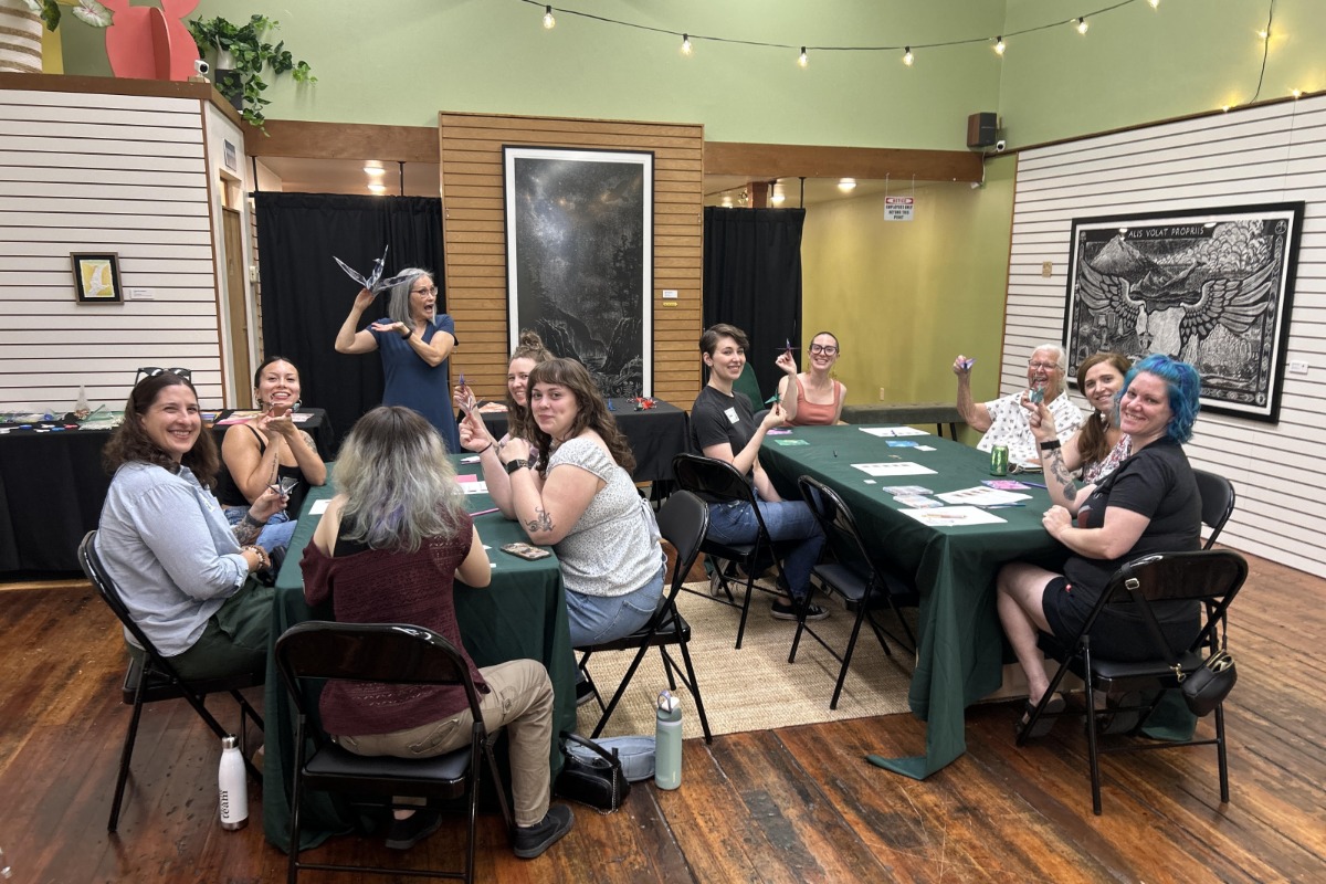Class at Plant Posse, photo courtesy Britt West Class at Plant Posse, photo courtesy Britt West