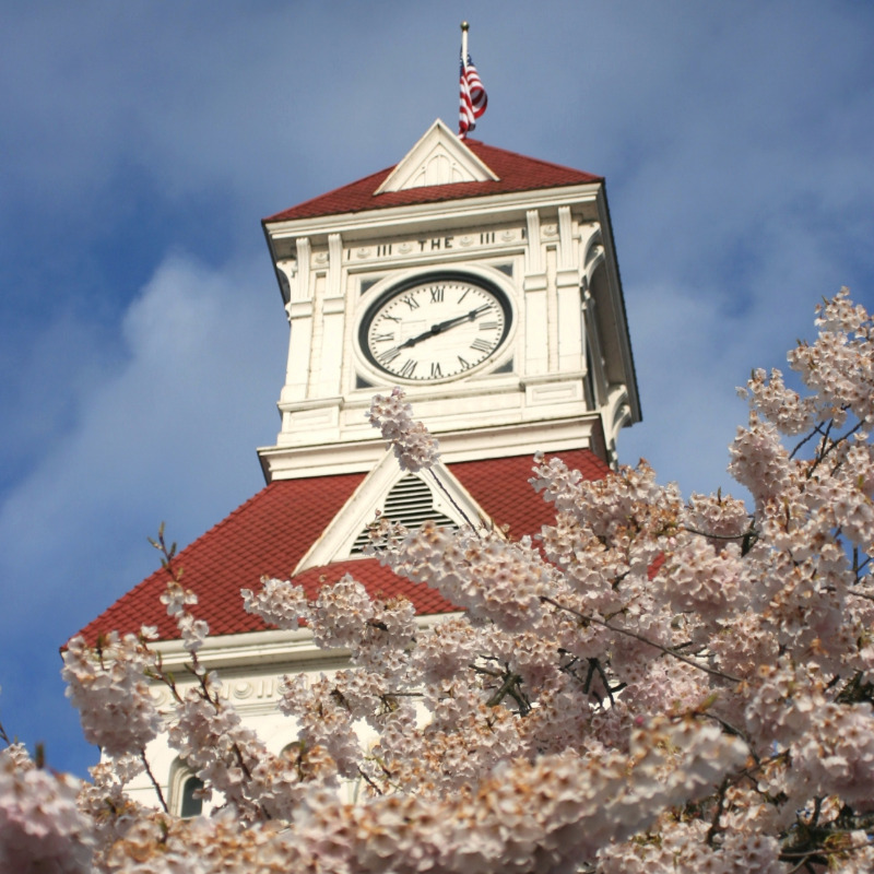 Benton County Courthouse in Corvallis, Oregon